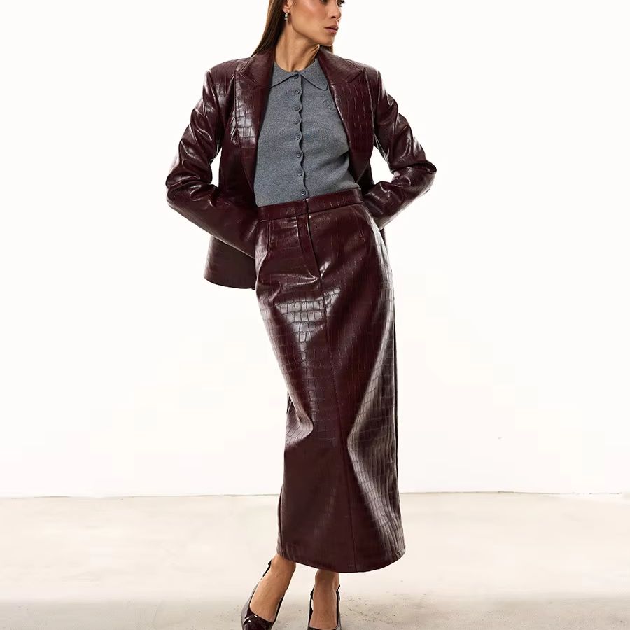 Woman Formal Wear - IG Set da Donna in Ecopelle