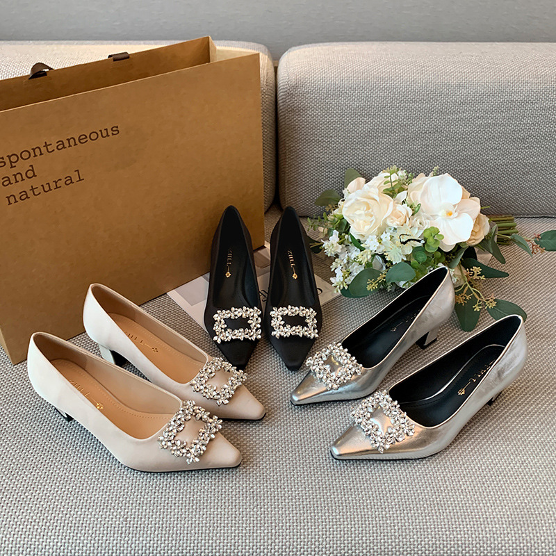 Women Formal Wear Heels - Scarpe con Tacco a Spillo in