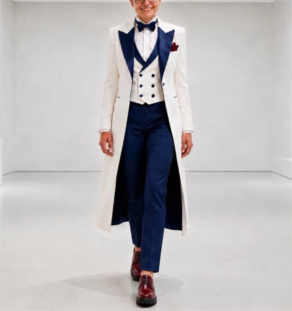 Woman Formal Wear - Giacca da Donna Blu Navy e