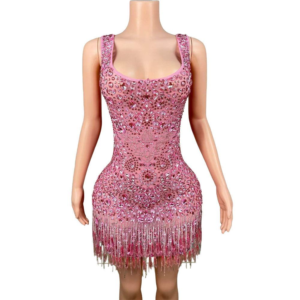 Abito di Lusso Rosa Scintillan - Women Formal Wear Photoshoot recensione e prezzo