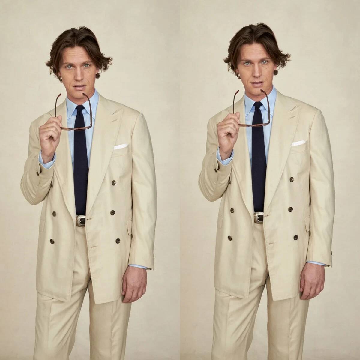 Completo da Uomo Beige a Doppi - Tailored Trouser Wide recensione e prezzo