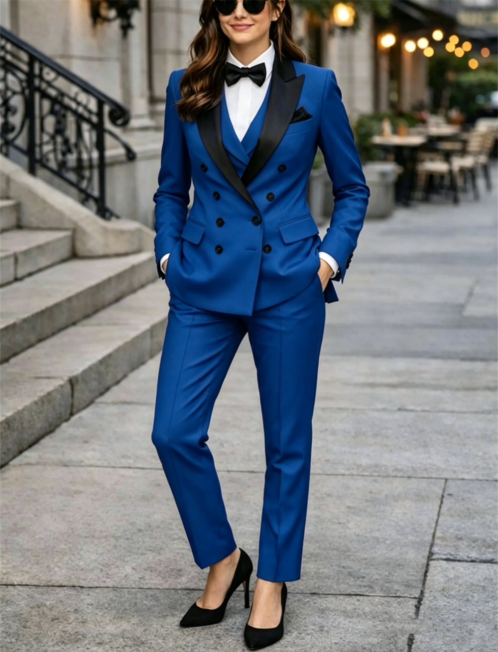 Completo da Donna Doppiopetto  - Women Formal Wear Vest recensione e prezzo