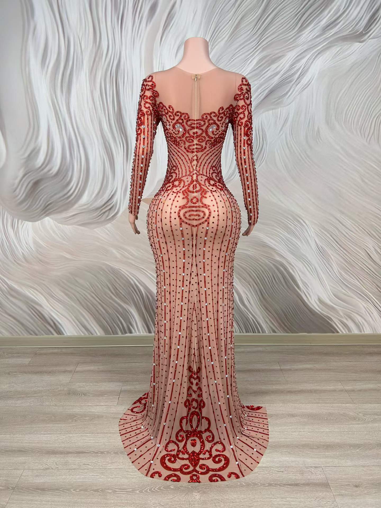 Abito da Sera Sexy in Rete Tra - Women Formal Wear Photoshoot recensione e prezzo