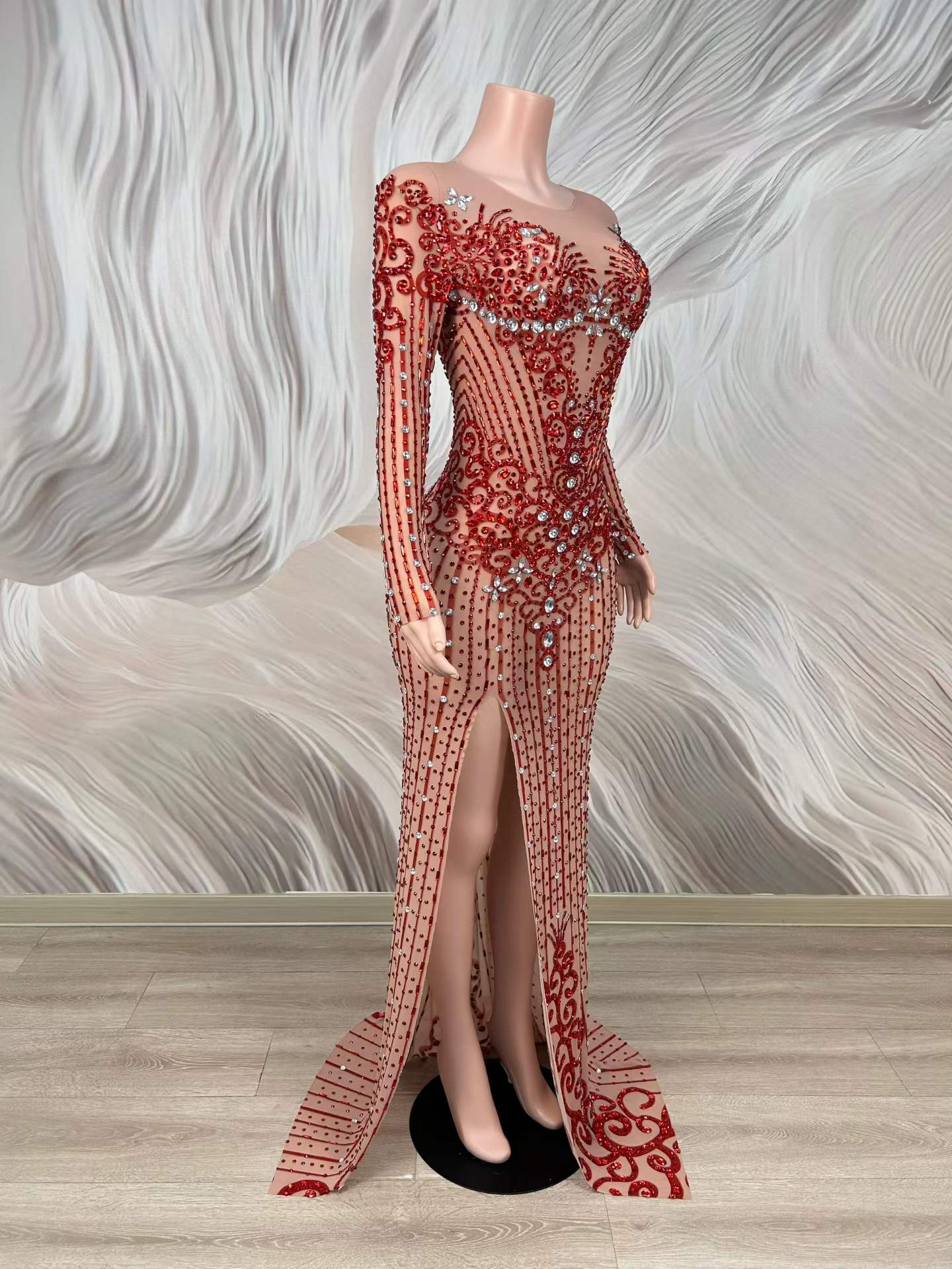 Abito da Sera Sexy in Rete Tra - Women Formal Wear Photoshoot recensione e prezzo