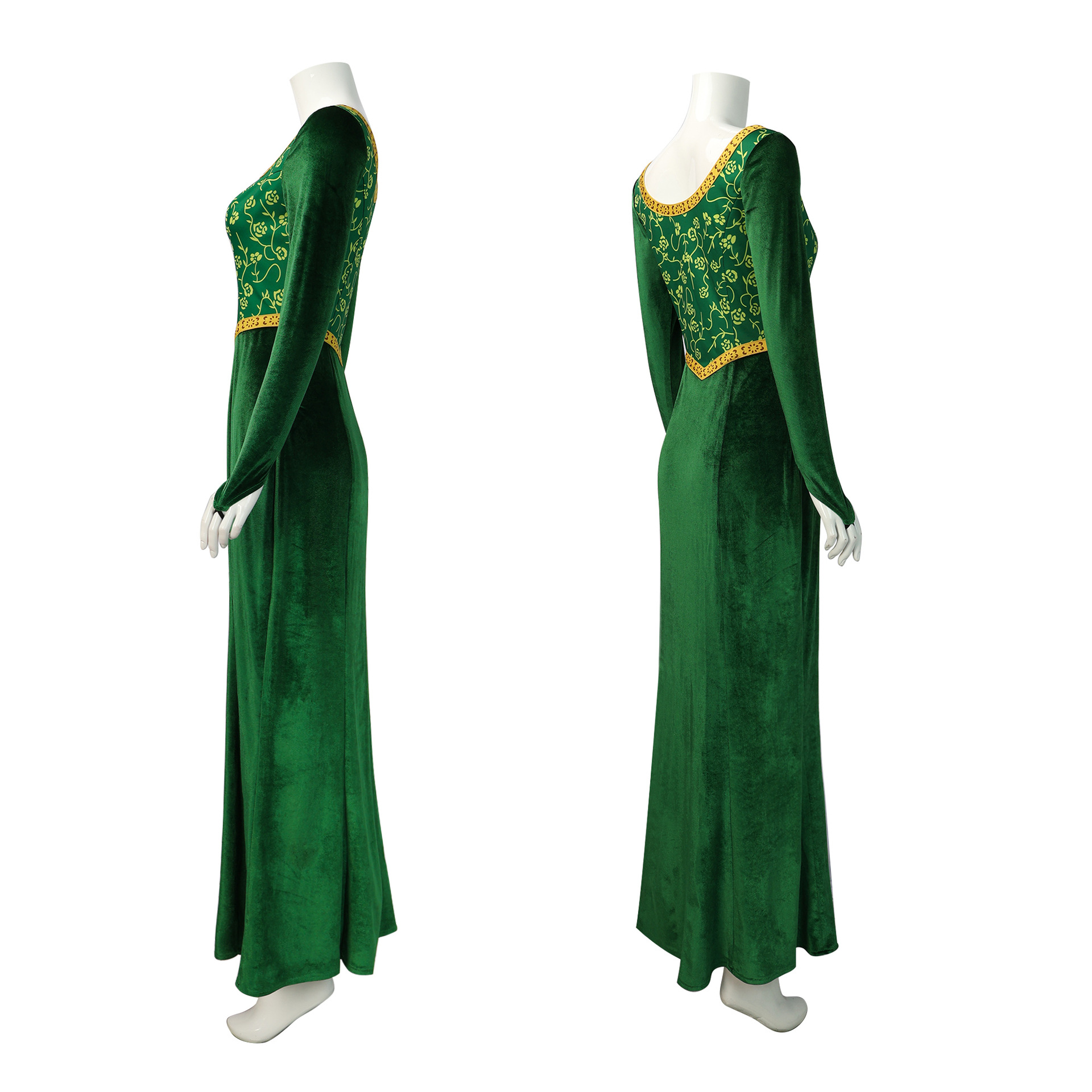 Nuovo Costume da Principessa F - Women'S Green Formal Wear recensione e prezzo