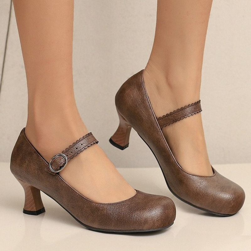 Scarpe da Donna Retrò Mary Jan - Women Formal Wear Heels recensione e prezzo