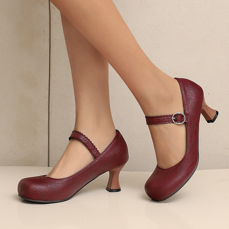Scarpe da Donna Retrò Mary Jan - Women Formal Wear Heels recensione e prezzo