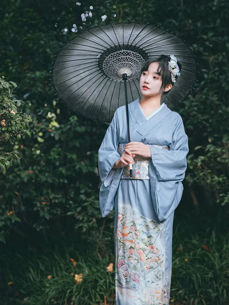 Yukata Formale Modificato in S - Women Formal Wear Photoshoot recensione e prezzo