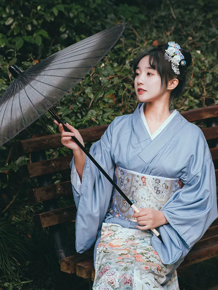 Yukata Formale Modificato in S - Women Formal Wear Photoshoot recensione e prezzo