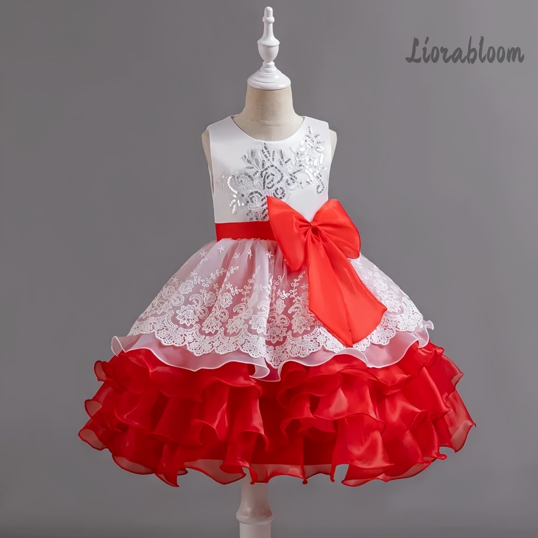 Abito da bambina con fiocco gr - Large Women'S Formal Wear recensione e prezzo