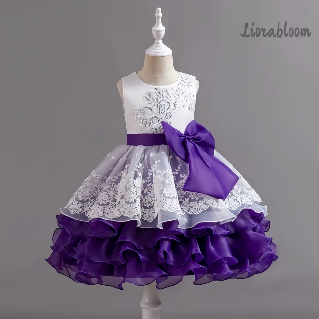 Abito da bambina con fiocco gr - Large Women'S Formal Wear recensione e prezzo