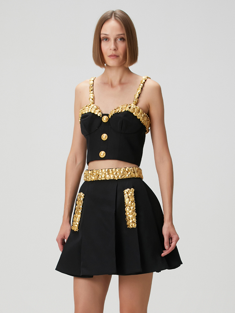 VC Abito nero a due pezzi con  - Woman Formal Wear recensione e prezzo