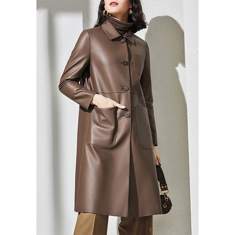 Trench da donna in pelle di gr - Large Women'S Formal Wear recensione e prezzo