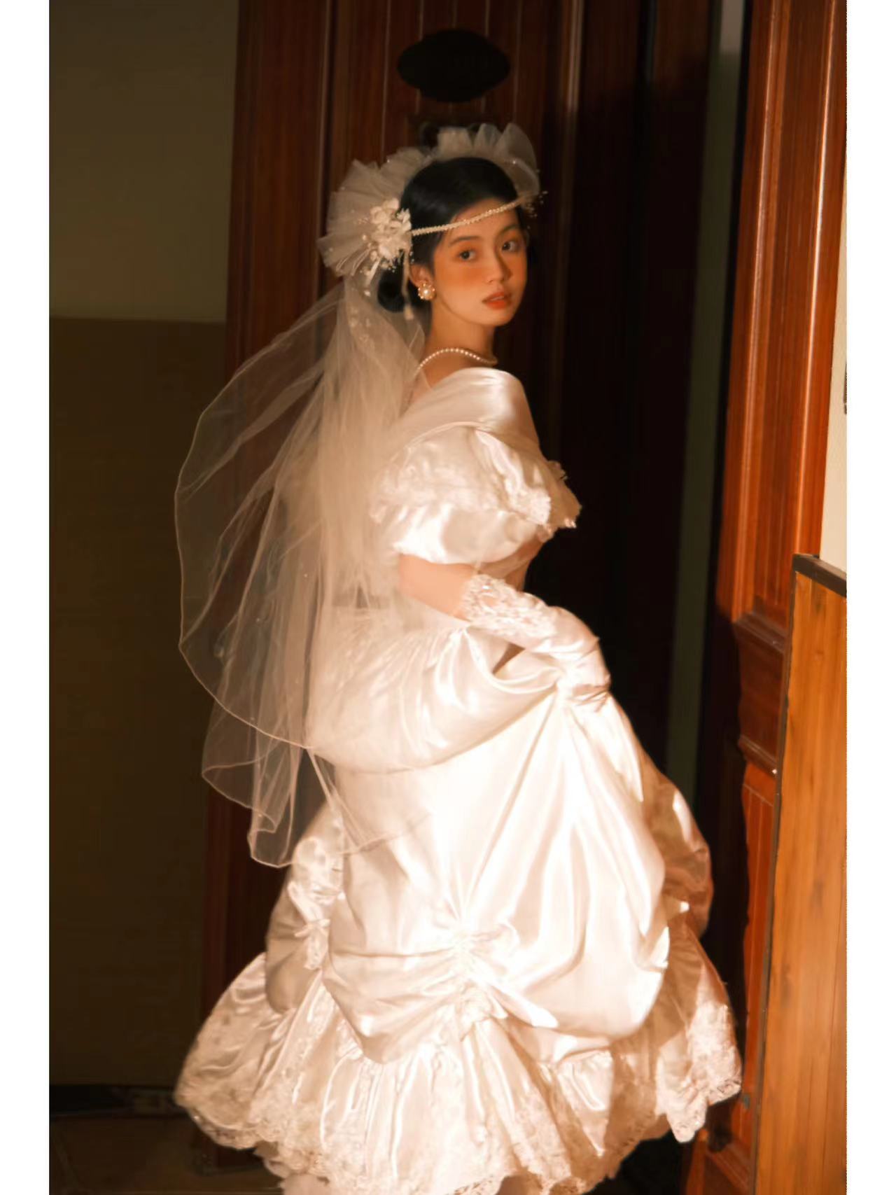 Abito da sposa in stile vintag - Women Formal Wear Ethnic recensione e prezzo