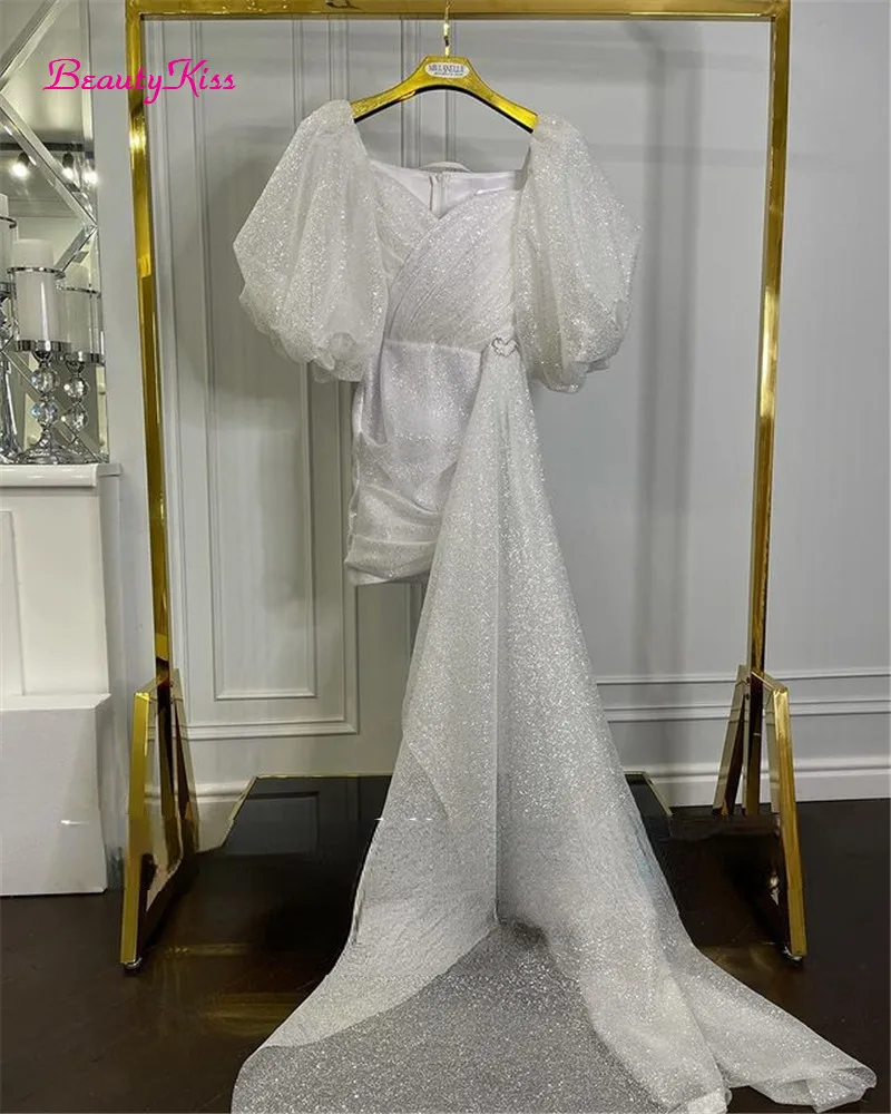 Abito da sposa corto luccicant - Women Formal Wear Dubai recensione e prezzo