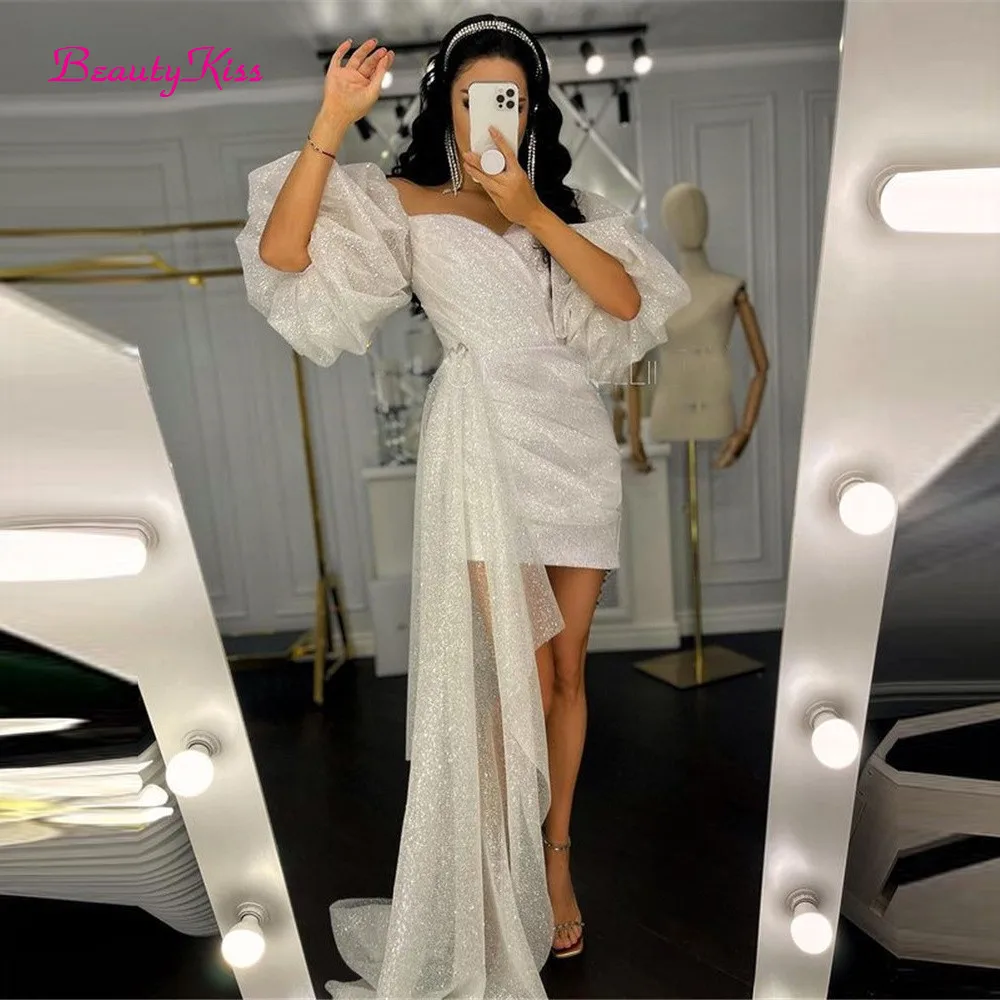 Abito da sposa corto luccicant - Women Formal Wear Dubai recensione e prezzo